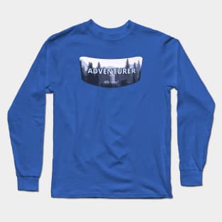 Wildlife, Camper, Hiker, Vanlifer, Explorer - The Adventurer Long Sleeve T-Shirt